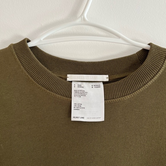 Helmut Lang Unisex Terry Sweater - Picture 2 of 3